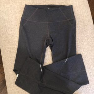 Athleta grey flare leg leggings